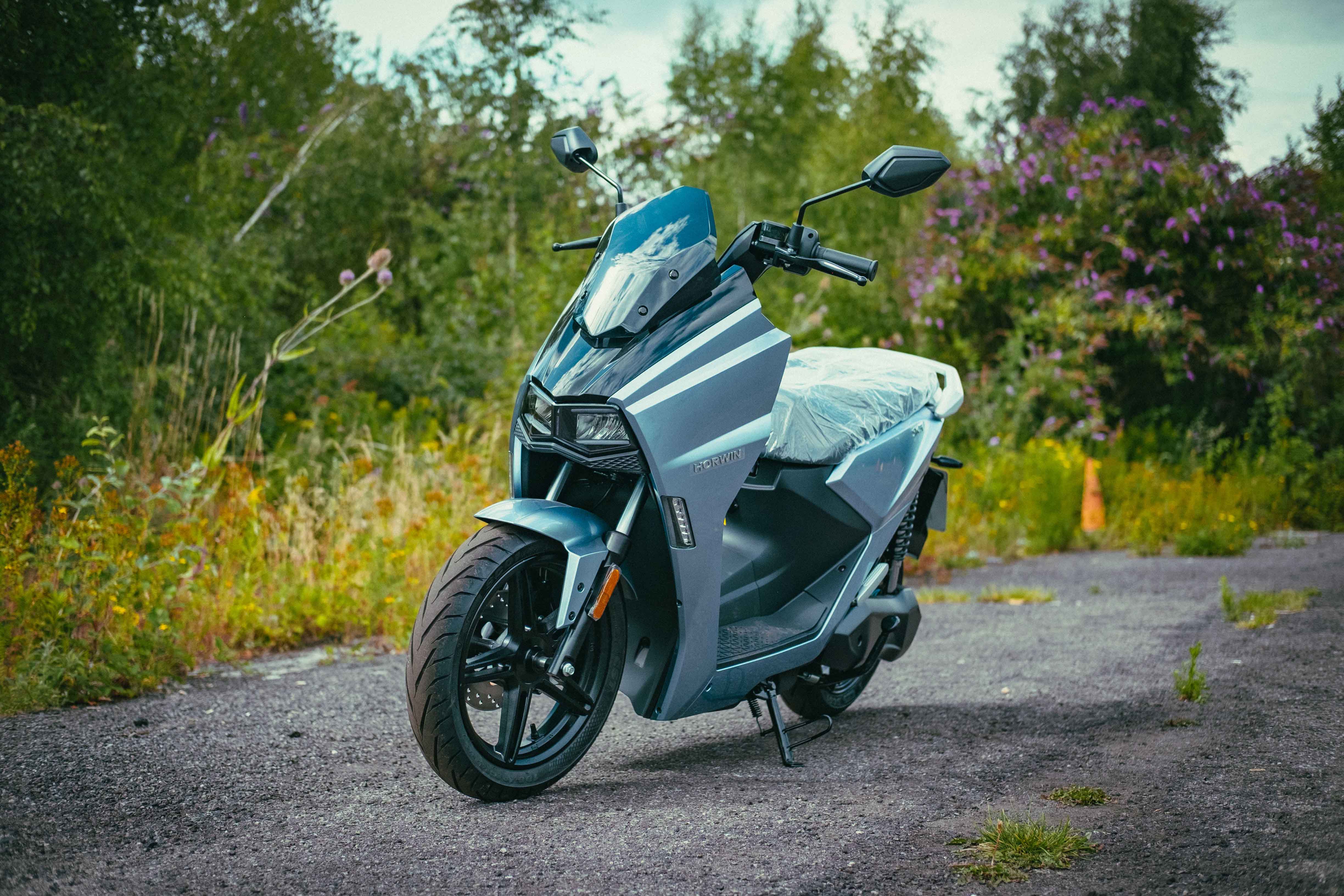 Image of an electric moped